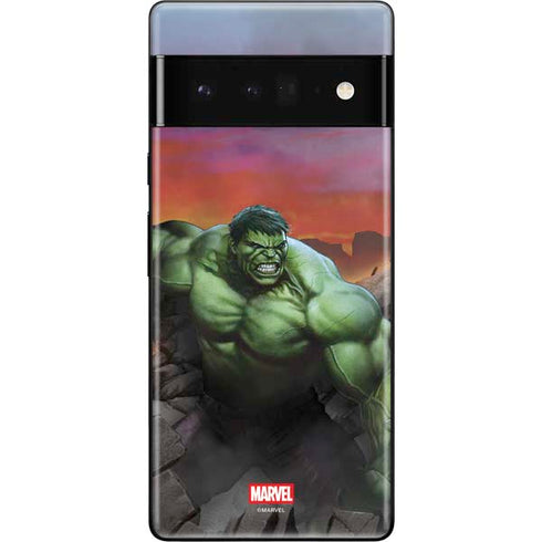 Marvel Enraged Hulk Google Pixel 6 Pro Skin